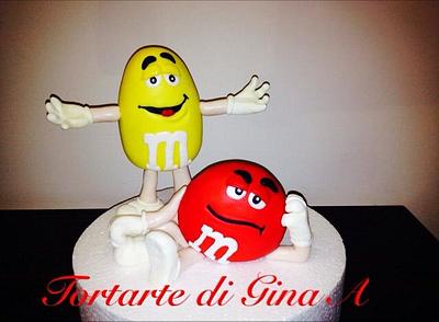 Topper M&M's - Cake by Gina Assini