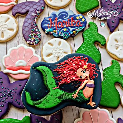 Celebrate in mermaid style! - Cake by Le Monnier du Biscuit