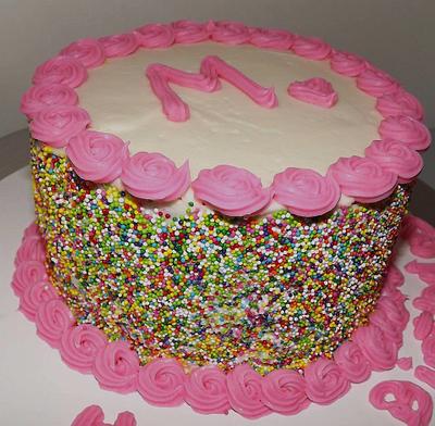 Sprinkled delight - Cake by RockinLayers