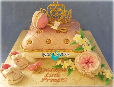 Little Princess Baby Shower - Cake by Willene Clair Venter
