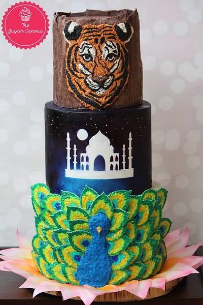 Incredible India cake  - Cake by TheSugarCanvas