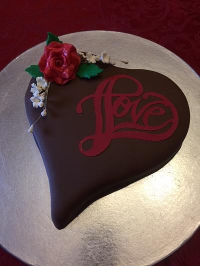 Love Heart - Cake by Julia 
