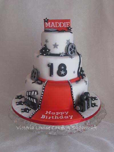Hollywood 18th Birthday Cake - Cake by VictoriaLouiseCakes