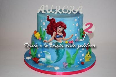 Disney Little Mermaid cake - Cake by Daria Albanese