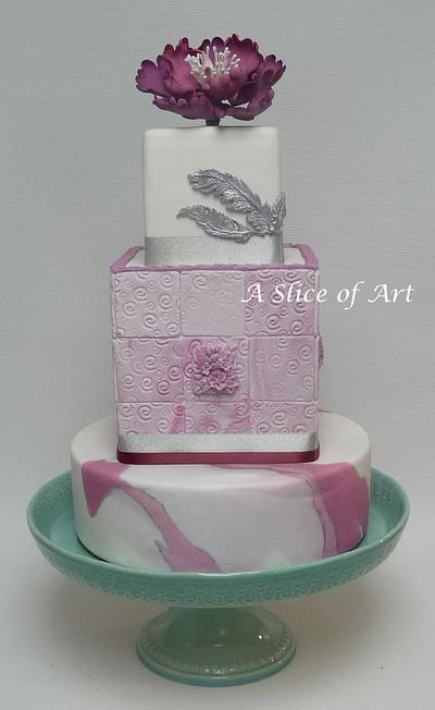 Wedding cake - Cake by A Slice of Art