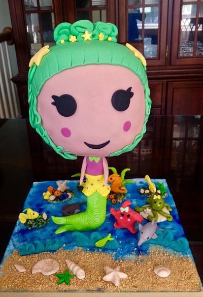 Lalaloopsy Mermaid Cake  - Cake by WANDA