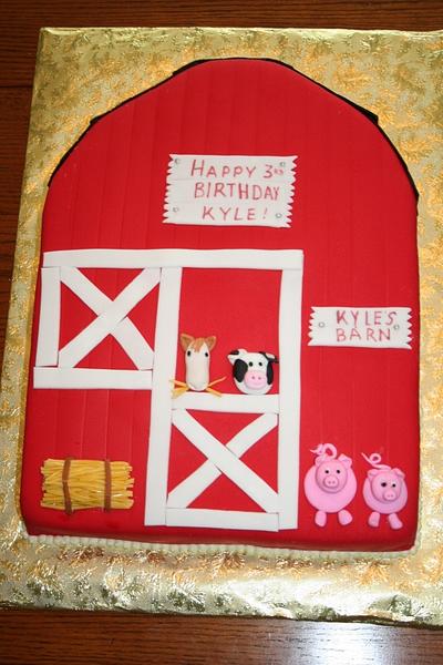 Kyle's Barn - Cake by Laura Willey