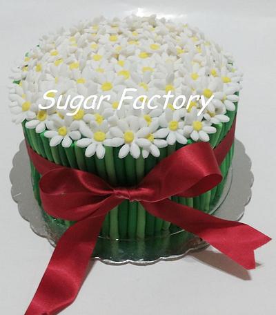 Dαisies - Cake by SugarFactory