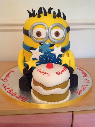 Love Minions! - Cake by Iced Images Cakes (Karen Ker)