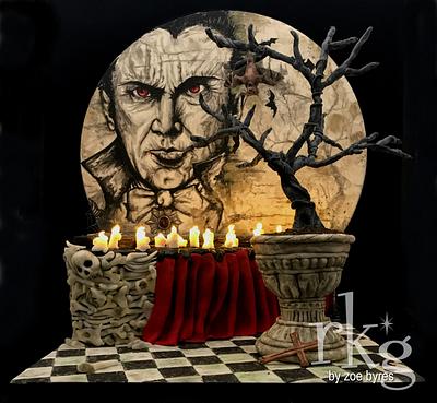 Dracula Diorama - Cake by Zoe Byres