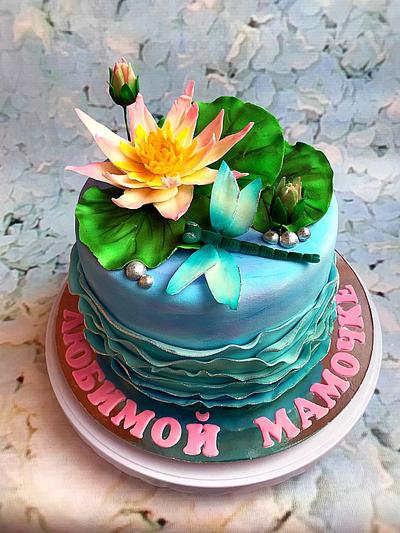 Water lily cake - Cake by Julia