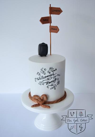 Welcome Home - Cake by Van Goh Cakes