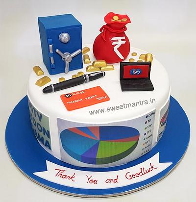 Bank Manager cake - Cake by Sweet Mantra Homemade Customized Cakes Pune