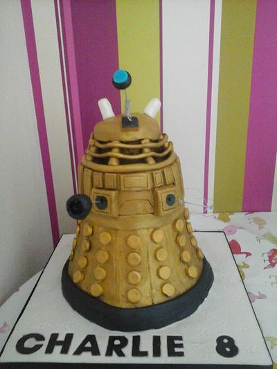 Dalek Birthday Cake - Cake by starcakes86