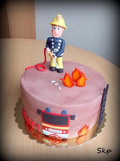 Fireman Sam - Cake by Sladká závislost
