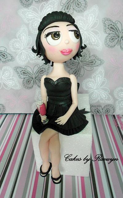 Laura is Turning 30 figurine :) - Cake by Raewyn Read Cake Design
