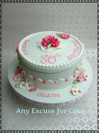 80th birthday cake - Cake by Any Excuse for Cake