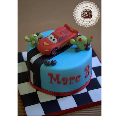 Lightning McQueen cake by Mericakes - Cake by Mericakes