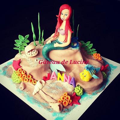The little Mermaid - Cake by Gâteau de Luciné