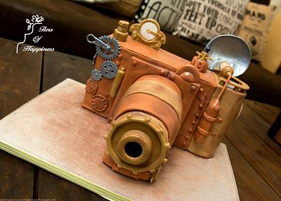 Steampunk Camera Cake - Cake by Tiers Of Happiness