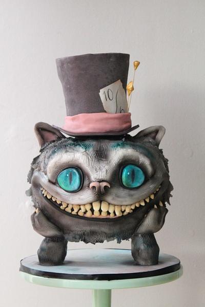Cheshire Cat  - Cake by The Little Caker
