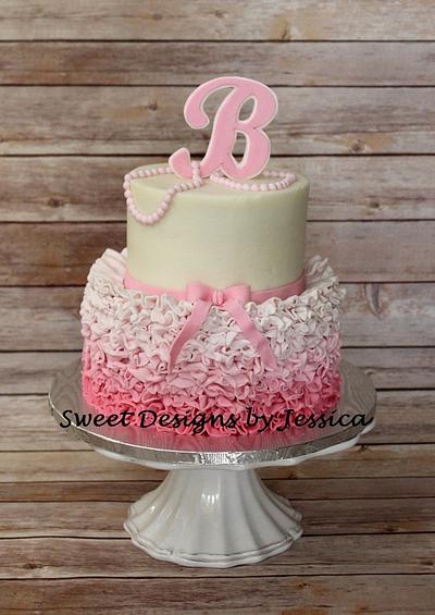 Vanessa's baby shower - Cake by SweetdesignsbyJesica