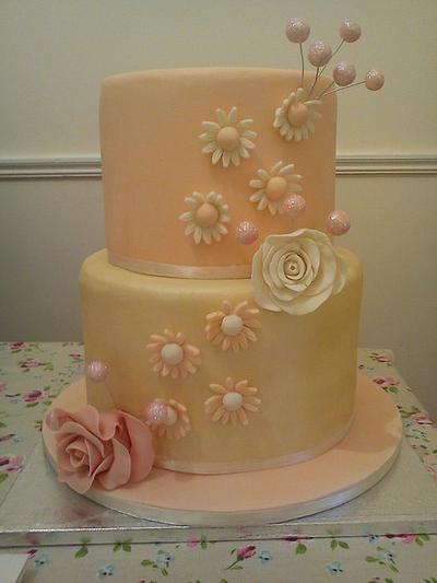 Floral Cake - Cake by sarahf