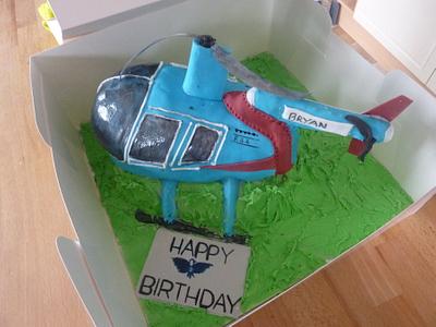 Helicopter - Cake by Dawn and Katherine