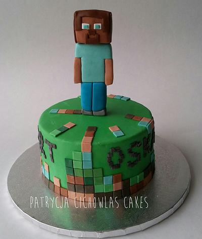 minecraft - Cake by Hokus Pokus Cakes- Patrycja Cichowlas