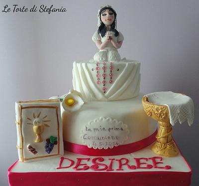 The comunion cake - Cake by letortedistefania