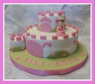 princess castle cake - Cake by bootifulcakes