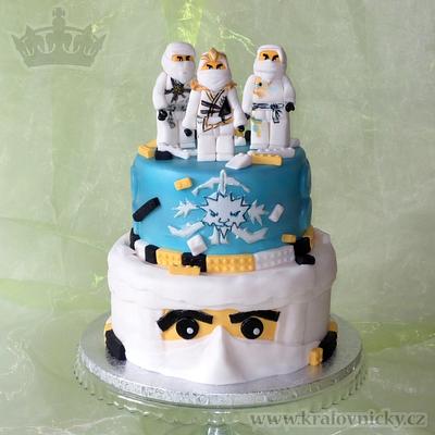 Lego Ninjago Zane - Cake by Eva Kralova