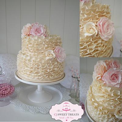 Spring Wedding - Cake by cjsweettreats