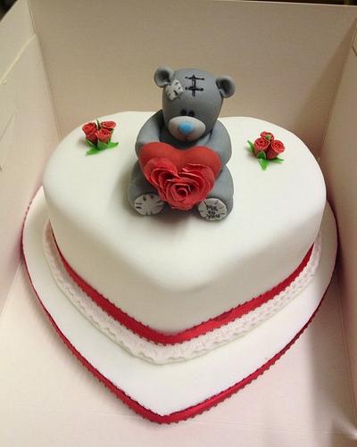 "Be my valentine" - Cake by Daisychain's Cakes