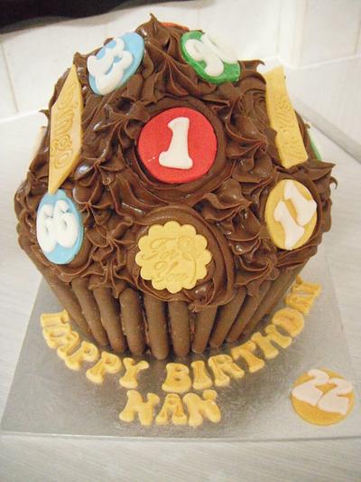 BINGO !! - Cake by Vanessa Platt  ... Ness's Cupcakes Stoke on Trent