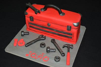 Tool box - Cake by Doces Tentações