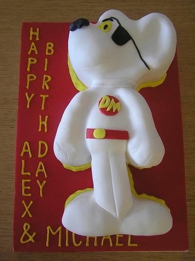 Danger Mouse Cake - Cake by Barbora Cakes