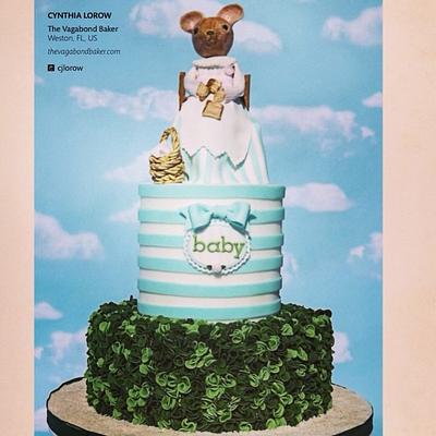Beatrix Potter baby shower cake - Cake by The Vagabond Baker