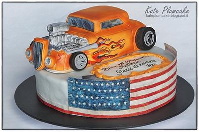 Hotrod cake - Cake by Kate Plumcake