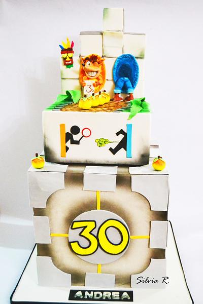 cake nerd - Cake by Silvia Ricciato