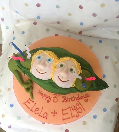 Pea pod - Cake by Marge