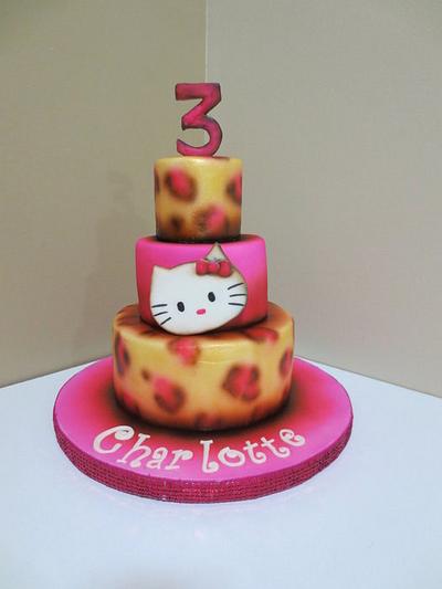 Hello Kitty Birthday Cake - Cake by JulieFreund