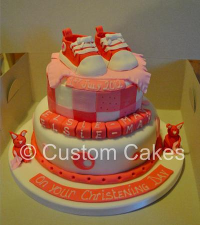Pink Converse - Cake by Custom Cakes
