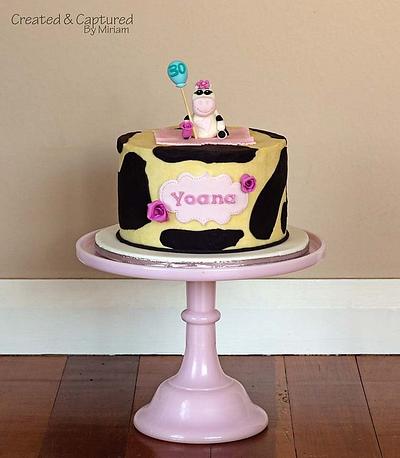 Birthday Cow Cake - Cake by Miriam