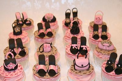 Handbags and Shoes cupcakes - Cake by Amanda’s Little Cake Boutique
