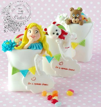 Little party bags with sweets - Cake by Beata Khoo