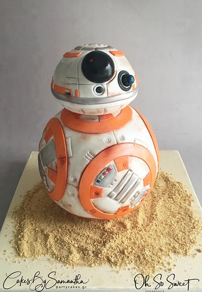 BB-8 Star Wars Cake - Cake by Cakes By Samantha (Greece)