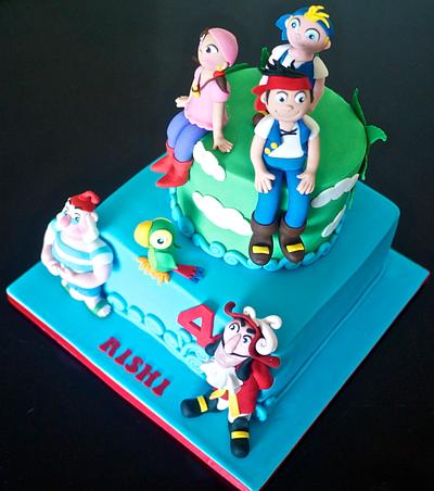 Jake and the Neverland Pirates - Cake by Partymatecakes 