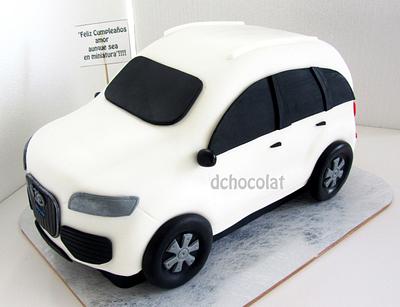 3d audi car cake - Cake by Dchocolat