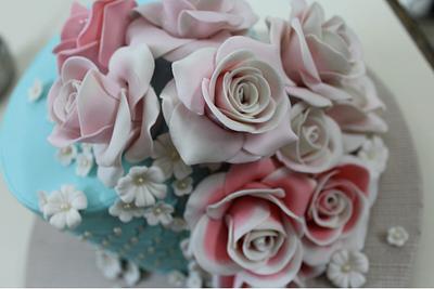 Roses - Cake by Anu